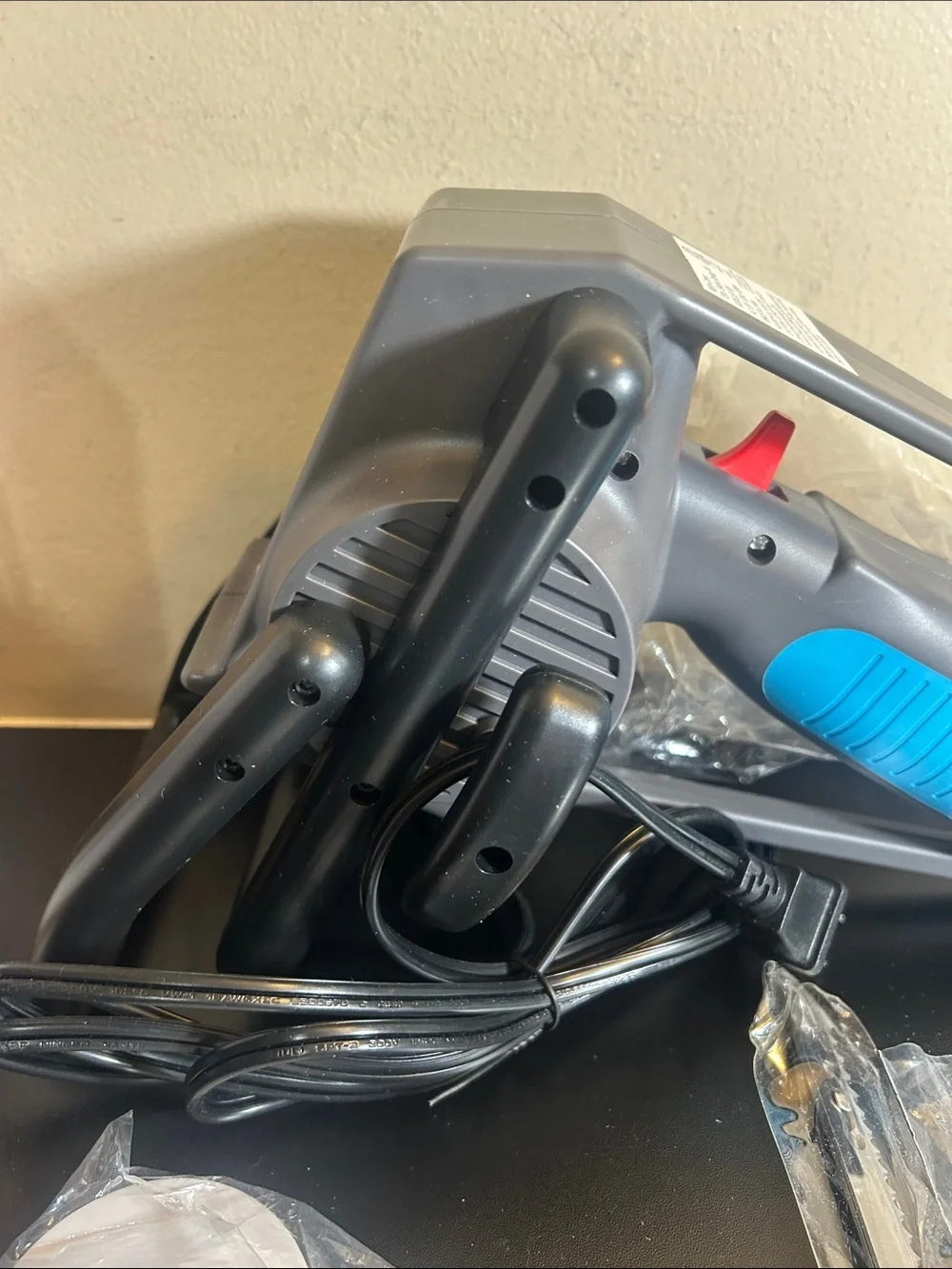 Mighty Carver Electric Knife Chainsaw Stainless Blade Meat Slicer Carver New